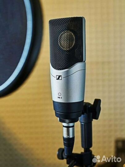 Микрофон студийный Sennheiser MK4 новый в коробке