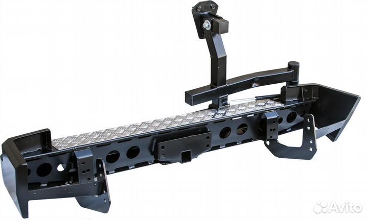 Бампер риф силовой задний Tagaz Tager с квадратом