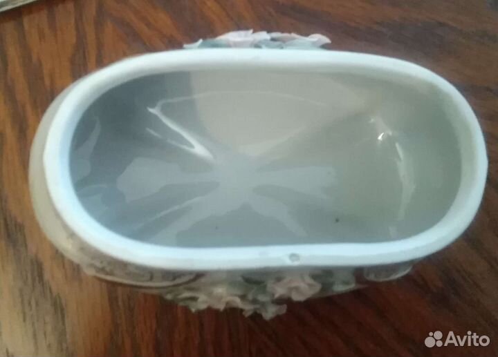 Шкатулка для украшений фарфор