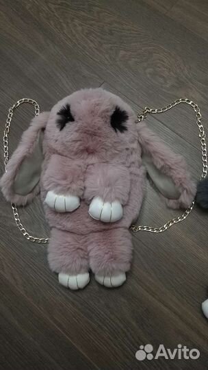 Пушистик рюкзачек, новый