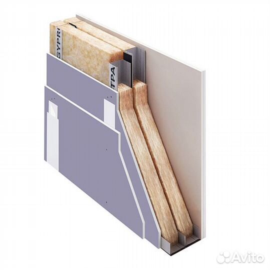 Гипсокартон Gyproc Мультикомфорт 2500х1200х12,5 мм