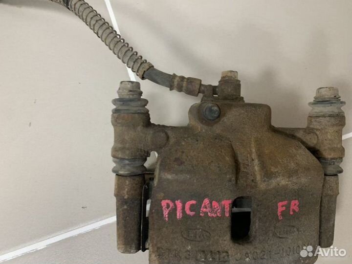 Суппорт тормозной передний правый Kia Picanto