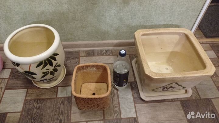 Цветочные горшки