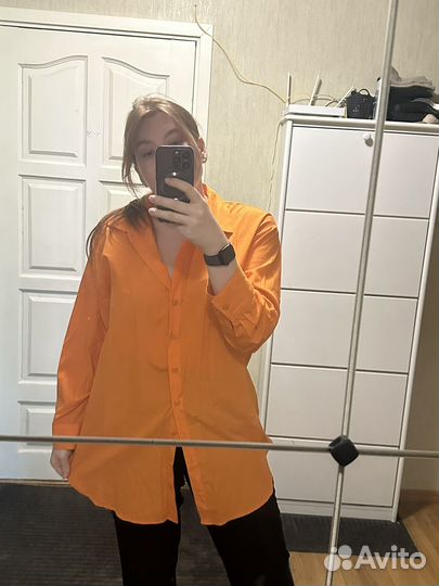 Рубашка женская оверсайз D&F