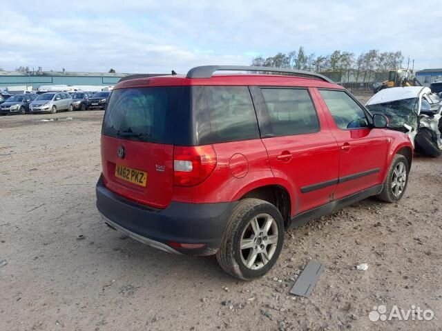 Дверь задняя левая skoda yeti 1 2012