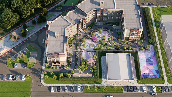 2-к. квартира, 52 м², 1/4 эт.