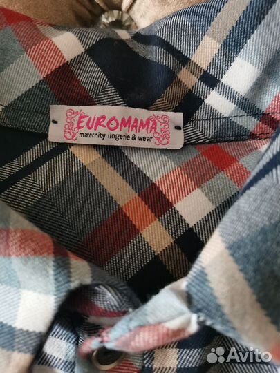 Рубашка - туника для беременных Euromama