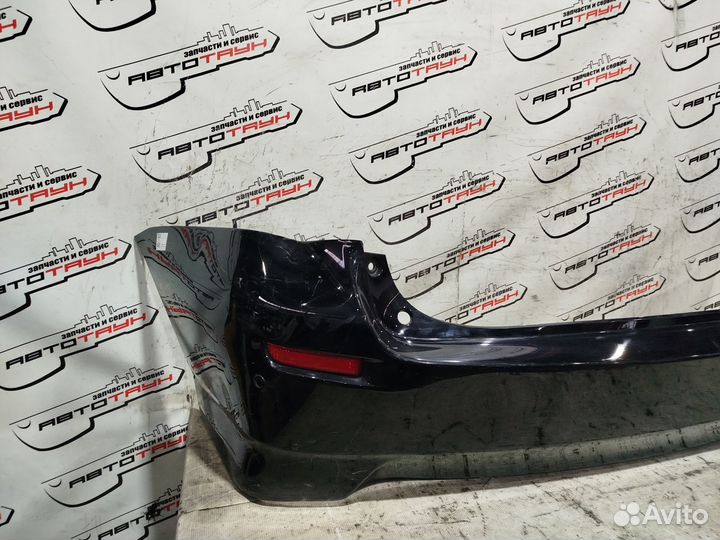 Бампер toyota wish ZGE20W ZGE21G ZGE22W ZGE25G ZGE25W широкий катафот задний черный, 202 TA1108