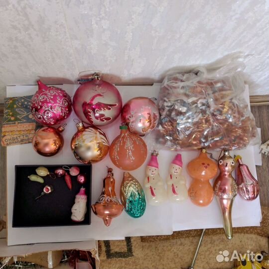 Елочные игрушки СССР