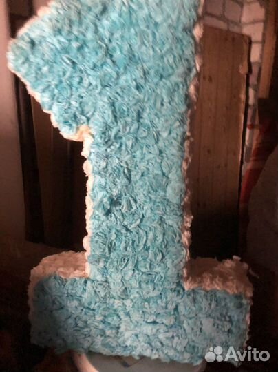 Цифра 1 на годик