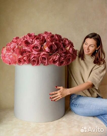 Шляпная коробка на заказ с лого