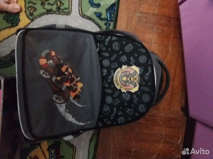 Рюкзак детский на колёсиках