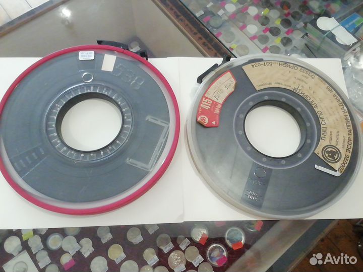 Магнитная лента orwo для эвм 2 штуки