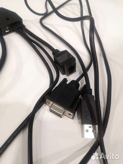 Кабель мультипортовый SP30 USB+LAN+DB9