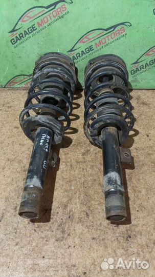 Стойка передняя в сборе Peugeot 406 I 2001 рестайл