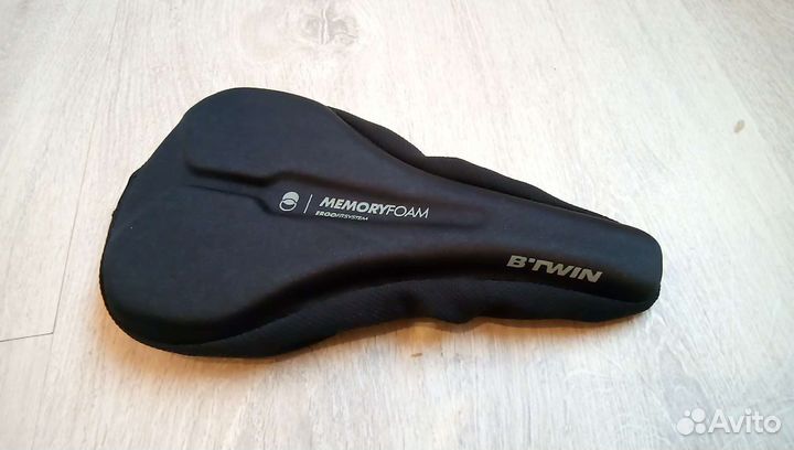 Чехол для седла Btwin 500 M Black (Memory Foam)