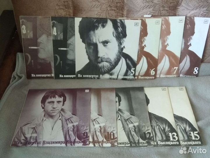 Виниловые пластинки Высоцкий