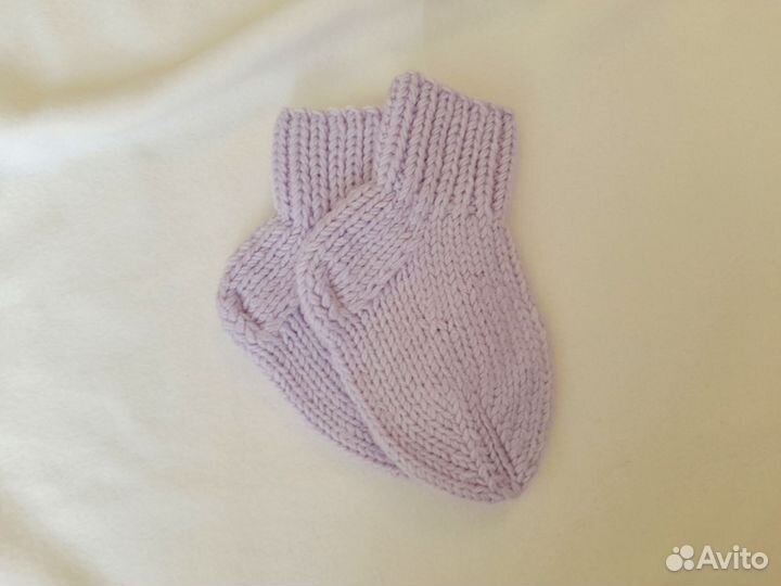 Пинетки, носочки ручная вязка