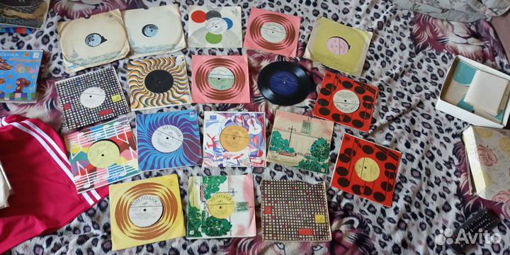 Грампластинки виниловые гибкие