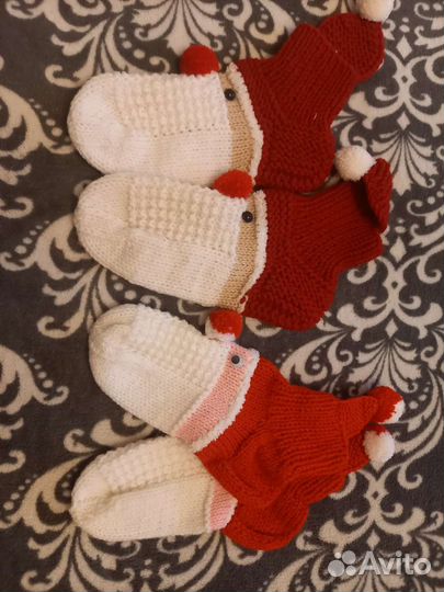 Новогодние носочки