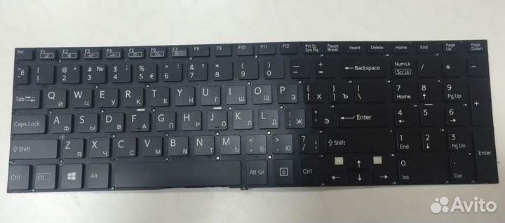 Клавиатура Sony Vaio svf1521a4r с подсветкой