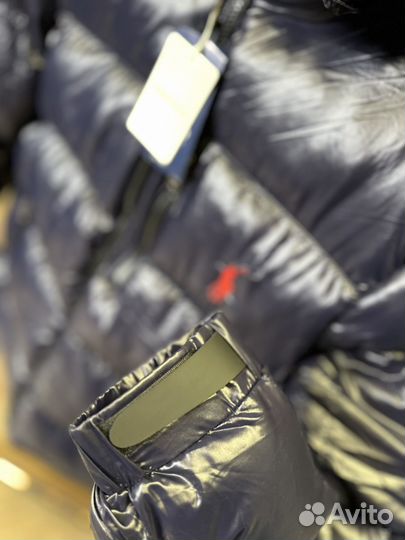 Куртка с кааюшоном зимняя мужская Polo Ralph