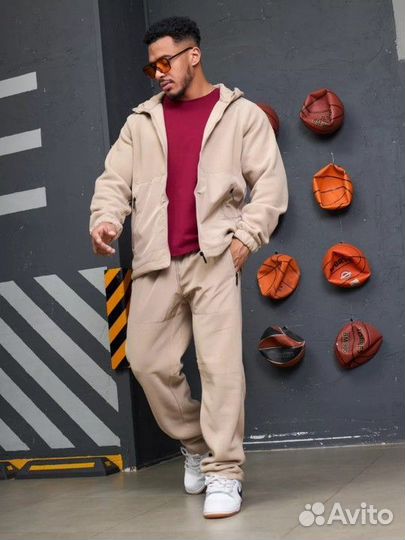 Костюм мужской спортивный флисовый