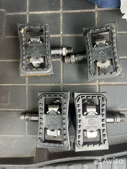 Педали shimano spd sm-pd22