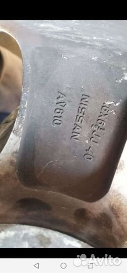 Диски литые r16 на Nissan