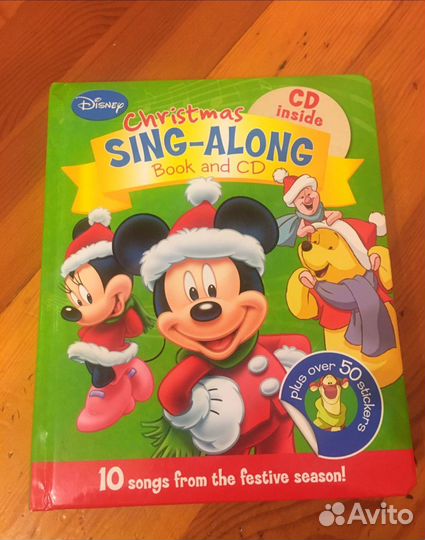 Disney Christmas Sing-Along book & CD