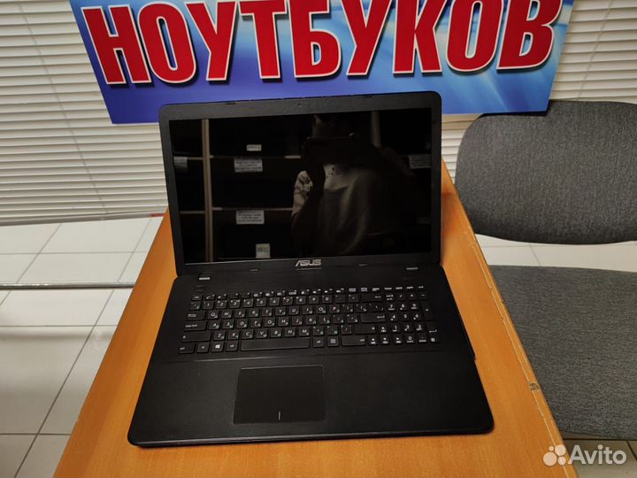 Ноутбук бу / Asus / 17 дюймов / ssd / geforce