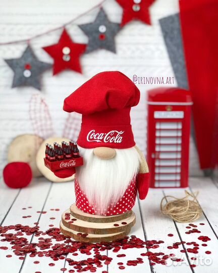 Скандинавский гном. Интерьерный гном ручной работы