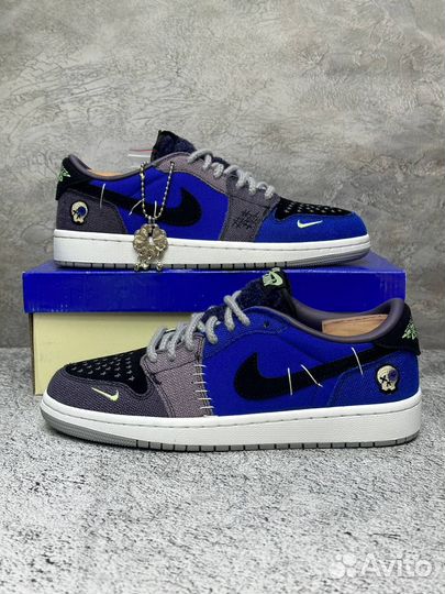 Кроссовки Nike air Jordan 1 low OG zion Voodoo