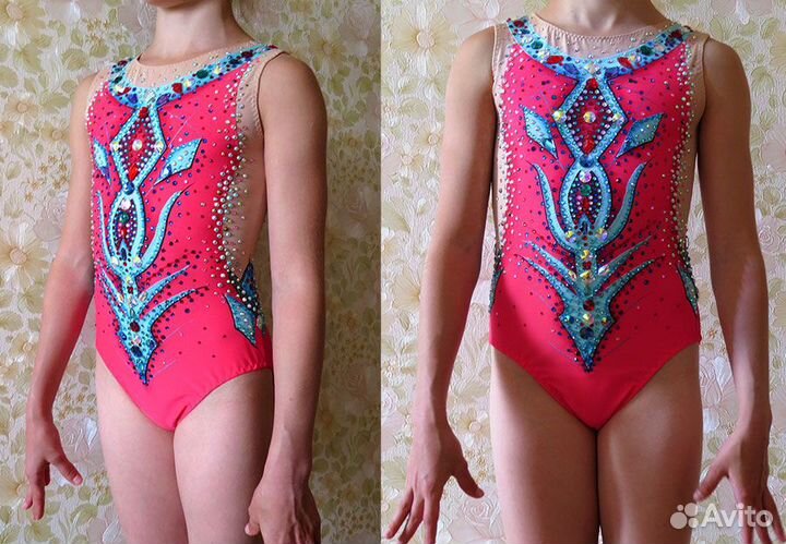 Купальник для спортивной аэробики 128