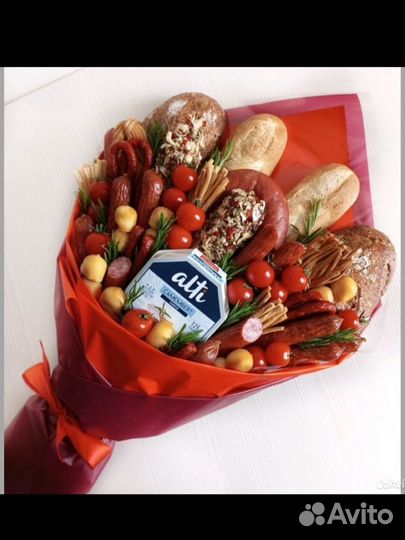 Мужские букеты съедобные