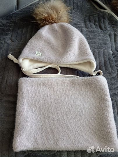 Зимняя шапка и снуд