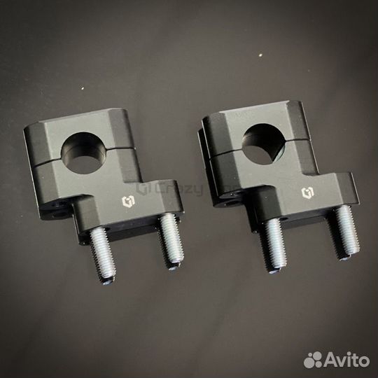 Стойки руля 22 мм со смещением высота 38мм