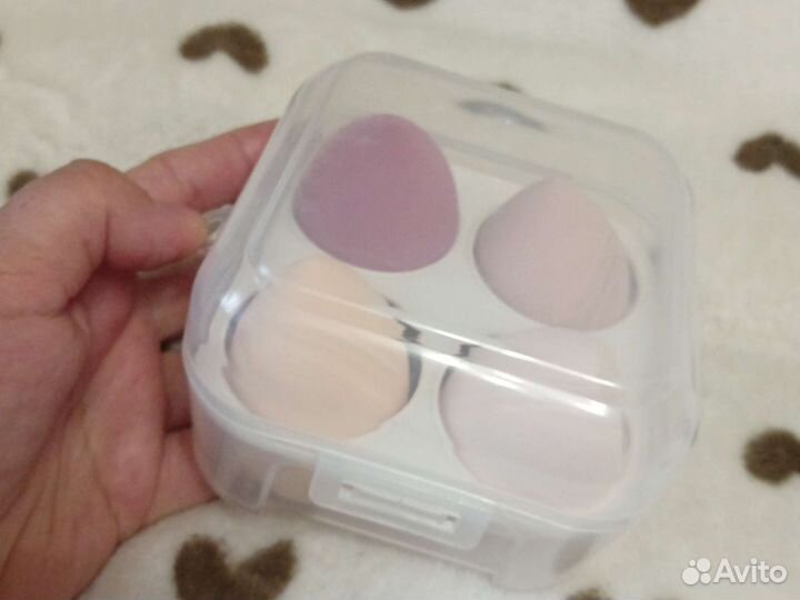 Спонжи для макияжа набор