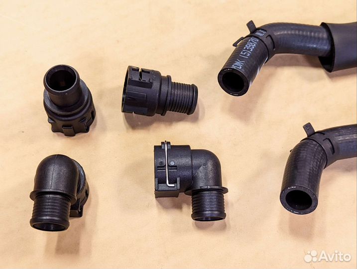 Патрубки печки Chevrolet Aveo T250, Aveo T300