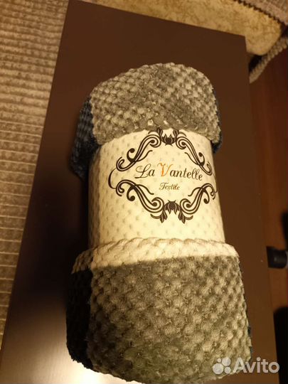 Плед флисовый новый