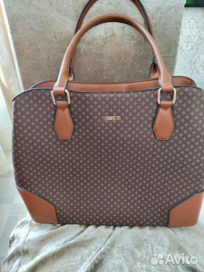 Сумка натуральная кожа Fabretti