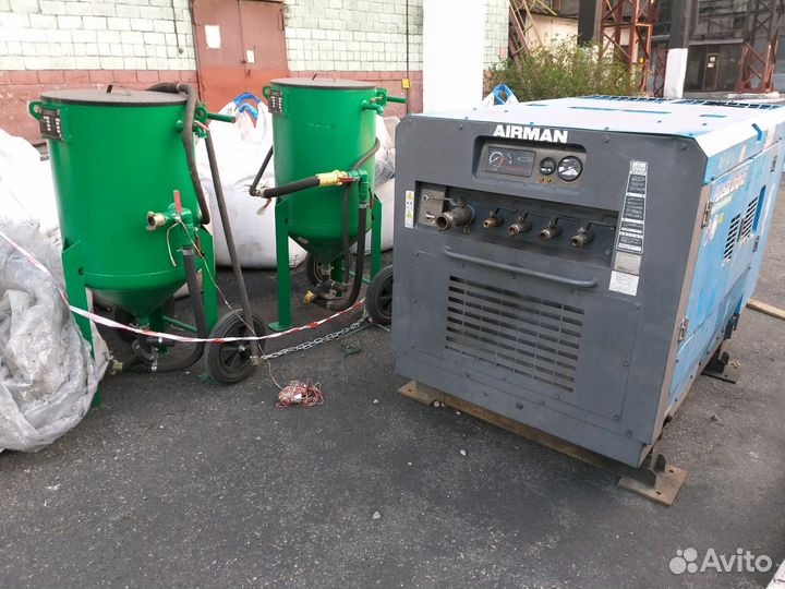 Аренда дизельного компрессора airman 265 S. 7.5 м3