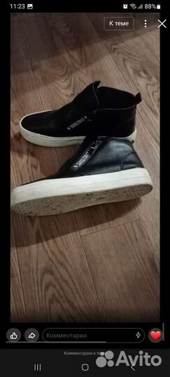 Слипоны женские 38 размер кожа