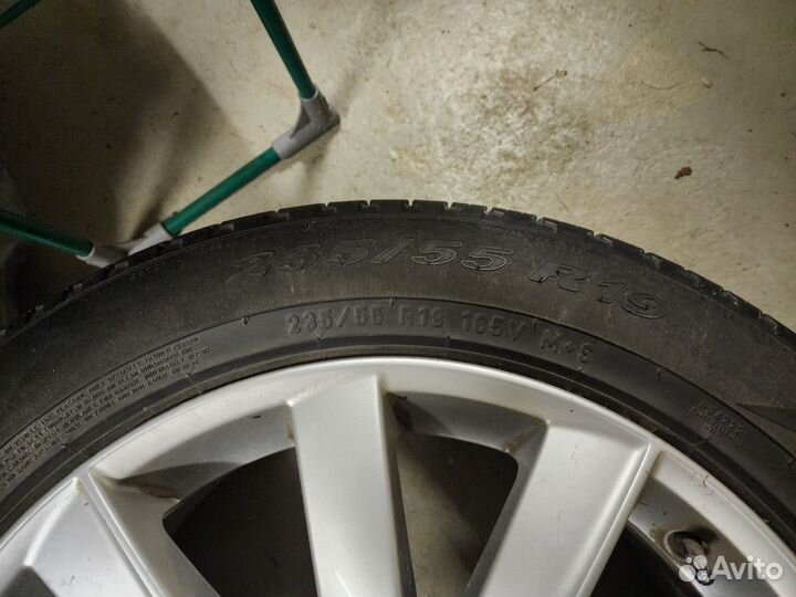 Комплект колес Volvo xc90 R19 XL (шины+диски) Торг