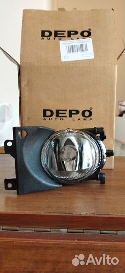 Фары противотуманные(Depo) комплект BMW 5 E39