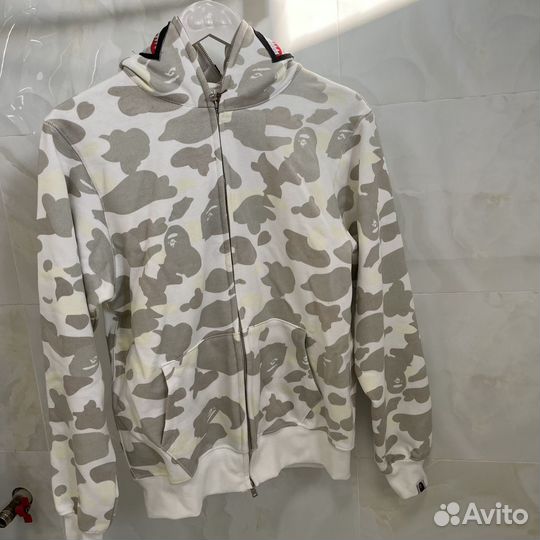 Bape shark zip hoodie