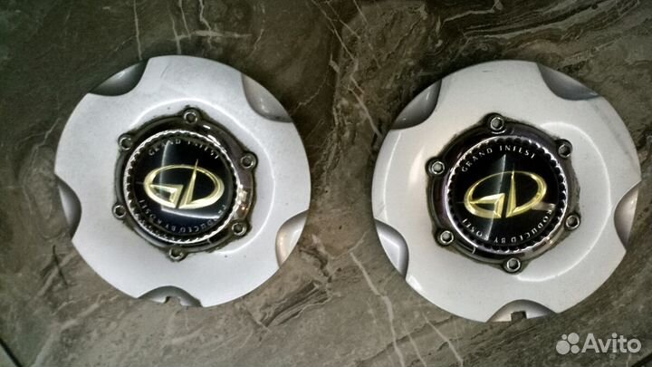 Колпаки на литые диски 2 шт