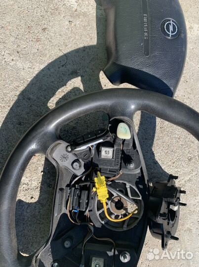 Мультируль с airbag и шлейфом Vectra B