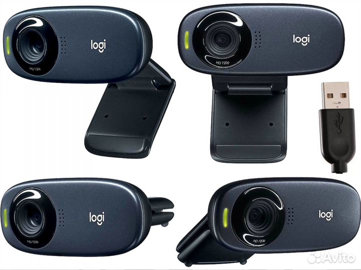 Web Камера Logitech C310 со Встроенным Микрофоном