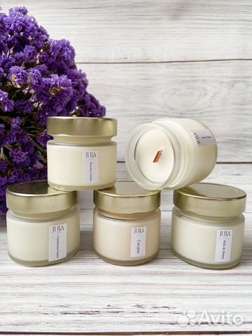 Ароматическая свеча (coconut wax)